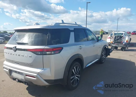 2023 Nissan Pathfinder Platinum 4Wd from USA, damaged, VIN 5N1DR3DJ1PC211949